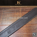 Plus récent utilisé aks New arrival wide genuine trenzé pu belt for men